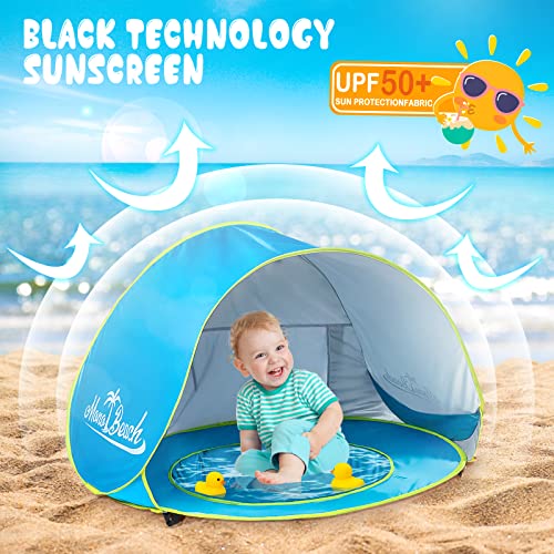 Monobeach Baby Pop Up Beach Tent UV Protection