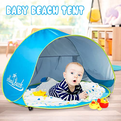 Monobeach Baby Pop Up Beach Tent UV Protection