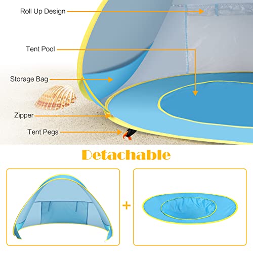 Sunba Youth Baby Beach & Pool UV Tent