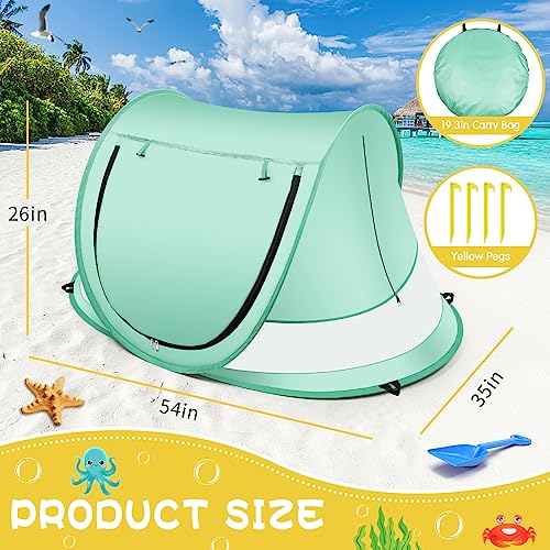 Large UPF 50+ Baby Beach Tent with Mosquito Net