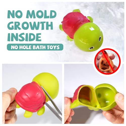 18 Months Mold Free Infant Bath Toys
