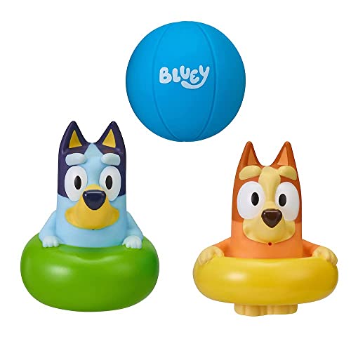 Bluey Bath Squirters Set, Multicolored, Small