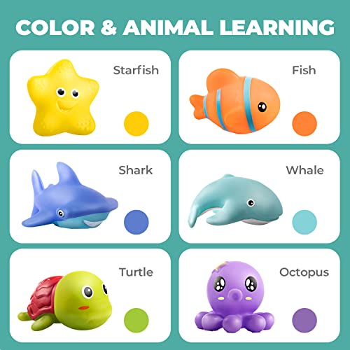 18 Months Mold Free Infant Bath Toys