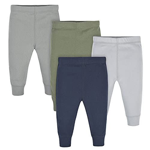 Gerber Baby Boys' Pants, Navy/Army Green, 12 Months