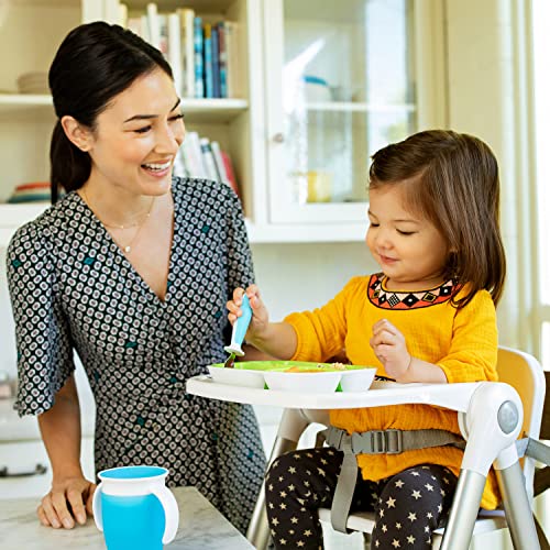 Munchkin Toddler Forks and Spoons (6-Pack, Blue)