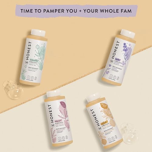 Honest Co. Lavender Calm Foaming Bubble Bath | Baby-Friendly