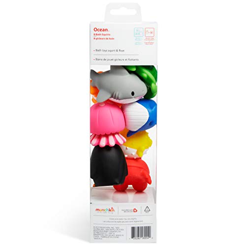 Munchkin Ocean Squirts Bath Toy Set for Babies