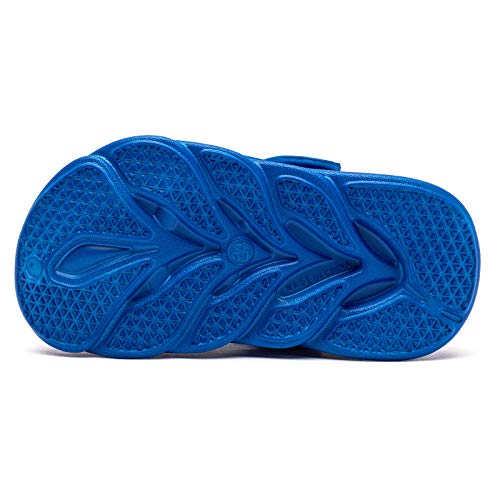 HOBIBEAR Classic Graphic Toddler Water Clogs - Blue