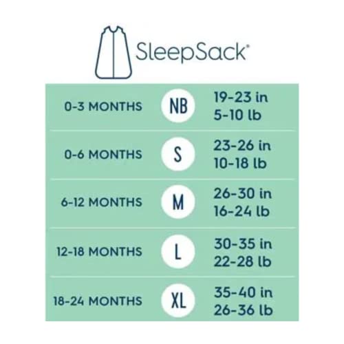 HALO Cotton SleepSack Swaddle Blanket, 6-12 Months