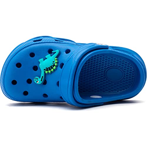 HOBIBEAR Classic Graphic Toddler Water Clogs - Blue