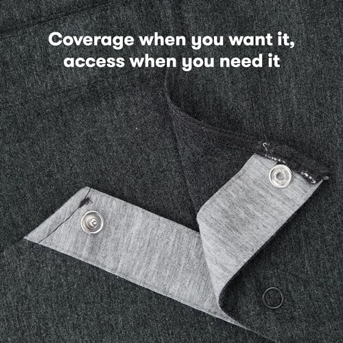 Frida Mom Labor and Delivery Hospital Gown, Easy-Snap