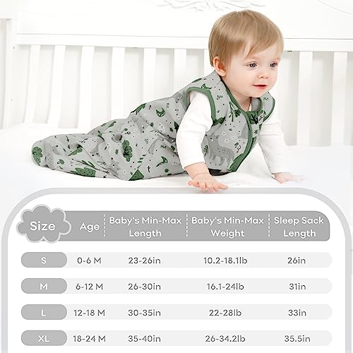Yoofoss Baby Wearable Blanket Sleep Sacks - 3 Pack