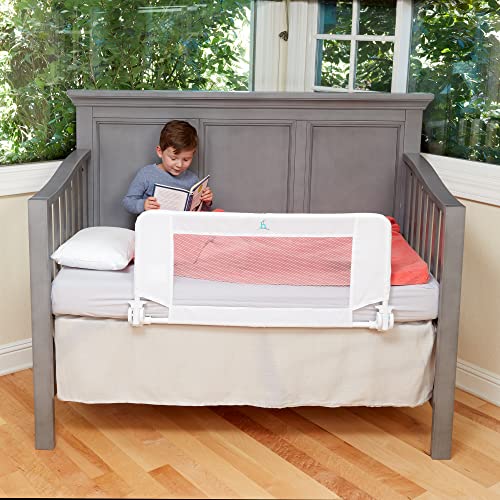 hiccapop Convertible Crib Bed Rail for Toddlers | Crib Rail Guard, Toddler Bed Rail for Crib