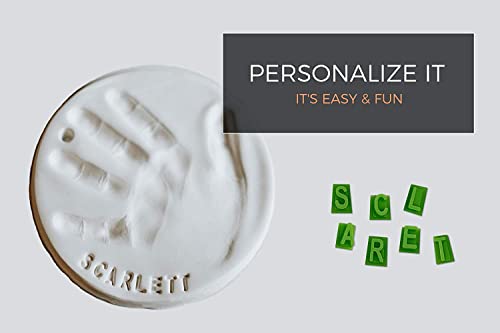 Baby Handprint Footprint Keepsake Kit with Stencils