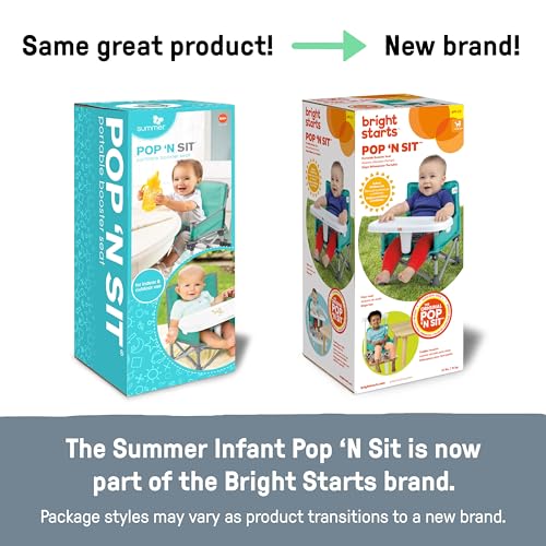 Bright Starts Pop 'N Sit Portable Booster Chair