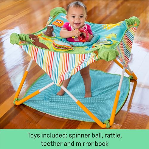 Portable Baby Activity Center with Canopy, Animals Theme
