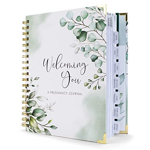 Charming Pregnancy Journal & Memory Book for First-Time Moms