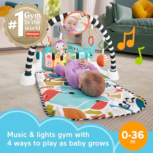 Fisher-Price Glow and Grow Kick & Play Gym