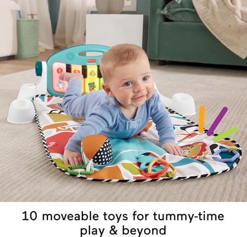 Fisher-Price Glow and Grow Kick & Play Gym