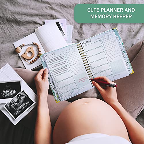Charming Pregnancy Journal & Memory Book for First-Time Moms