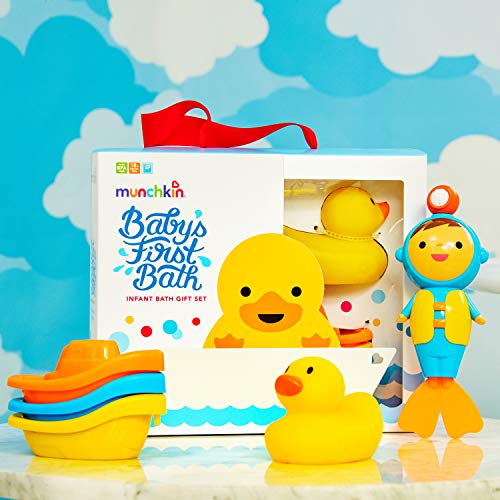Munchkin Baby's First Bath Gift Set for Toddlers