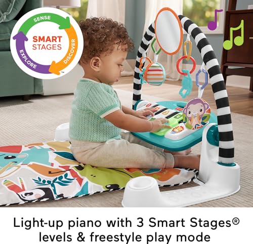 Fisher-Price Glow and Grow Kick & Play Gym