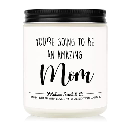 Handmade Lavender Soy Candle for New Moms