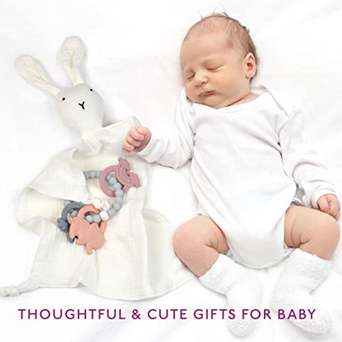 Luxury New Mom Gift Basket with Baby Shower Essentials