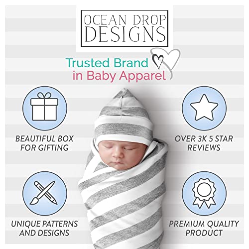 Ocean Drop Mommy and Me Cotton Robe Set