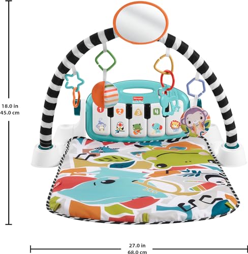 Fisher-Price Glow and Grow Kick & Play Gym
