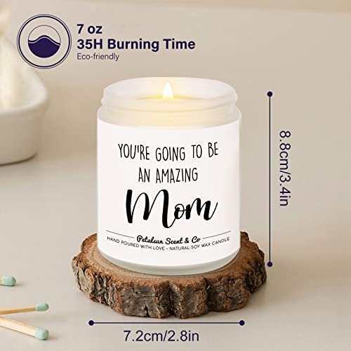 Handmade Lavender Soy Candle for New Moms