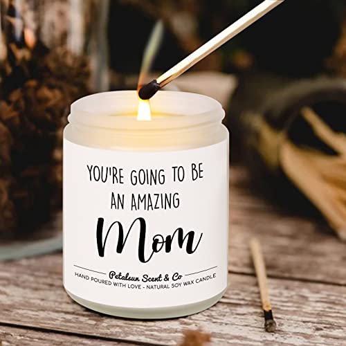 Handmade Lavender Soy Candle for New Moms