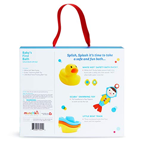 Munchkin Baby's First Bath Gift Set for Toddlers