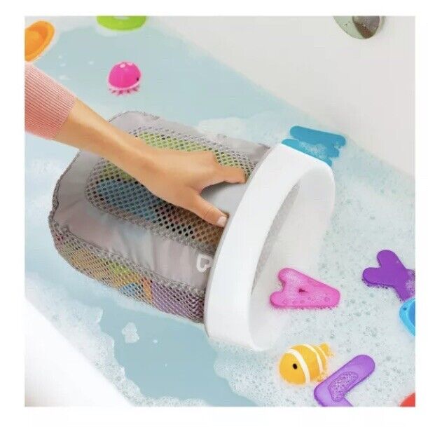 Fast Dry Toy Storage - Easy, Suction Cup, Grey