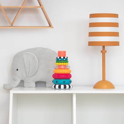 Sassy Stacks Circles Stacking Ring Toy for Babies