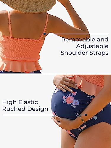 Summer Mae Maternity High Waist Bikini Bathing Suit