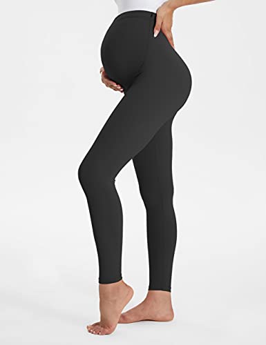 Buttergene Maternity Yoga Leggings for Pregnancy Workout