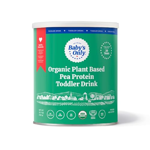 Organic Plant-Based Pea Protein Toddler Drink, Dairy-Free, 12.7 oz