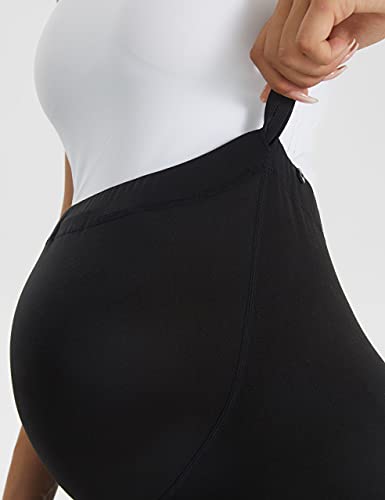 Buttergene Maternity Yoga Leggings for Pregnancy Workout