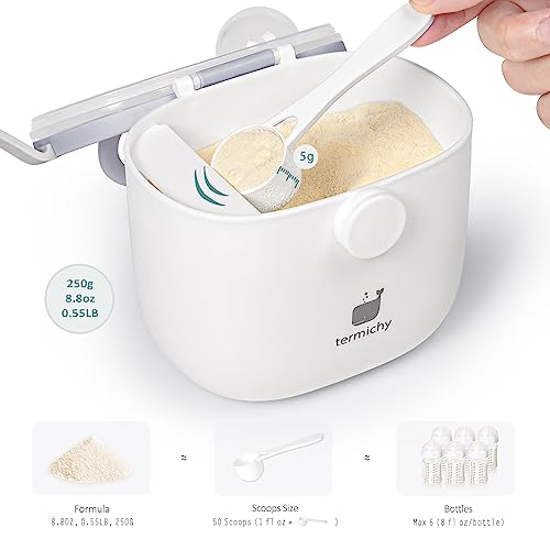 Portable Baby Formula Dispenser Container with Scoop