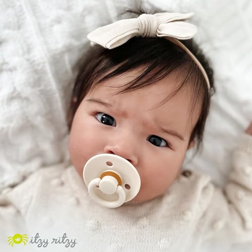 Itzy Ritzy Natural Rubber Pacifiers, Set of 2