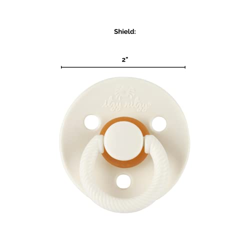 Itzy Ritzy Natural Rubber Pacifiers, Set of 2