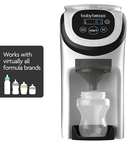 Portable Baby Brezza Formula Pro Mini Mixer, White