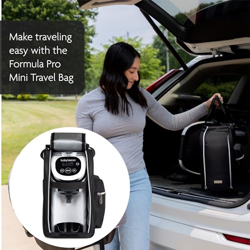 Portable Baby Brezza Formula Pro Mini Mixer, White
