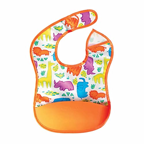Silicone Pocket Bibs - Waterproof Food Catching Bibs