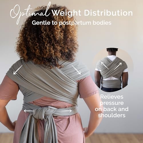 Boba Baby Wrap Carrier – Soft Ergonomic Sling