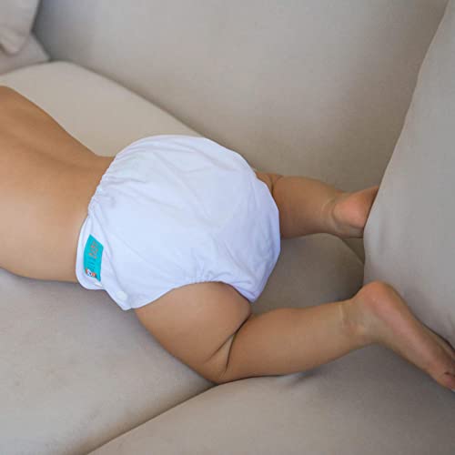 ALVABABY 6-Pack Cloth Diapers with Adjustable Inserts