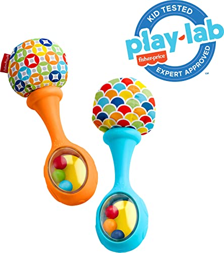 Fisher-Price Rattle 'n Rock Maracas for Babies