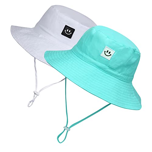 MaxNova Bucket Hats for Babies 0-6 Months