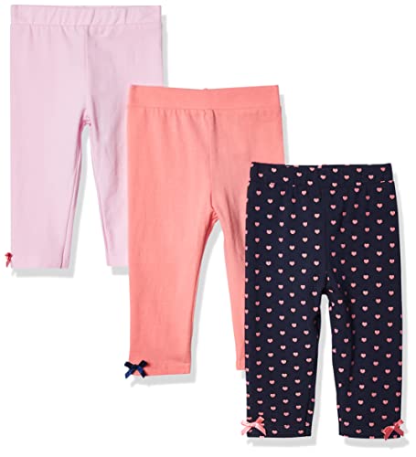 Adorable Hudson Baby Cotton Pants & Leggings, Hearts, 3-6 Months